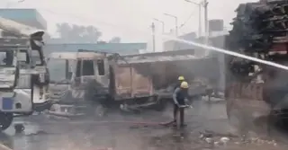 রাজস্থানে পেট্রোল পাম্পে ভয়াবহ আগুনে নিহত ৫